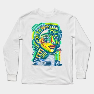 art face Long Sleeve T-Shirt